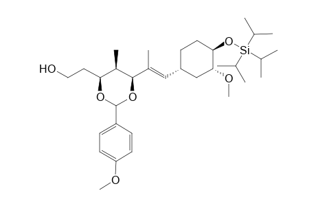 3,5-(p-Methoxybenzylidene)-Derivative of (E,3S,4R,5S)-4,6-Dimethyl-7-[(1R,3R,4R)-3-methoxy-4-[(triisopropylsilyl)oxy]cyclohexyl]-6-hepten-1,3,5-triol
