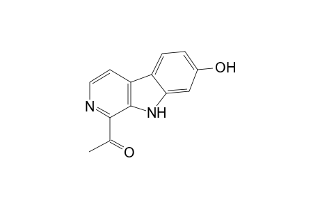 Arenarine D (1-Acetyl-7-hydroxy-.beta.-carboline)