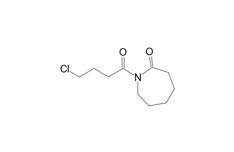 1-(4-Chlorobutanoyl)azepan-2-one