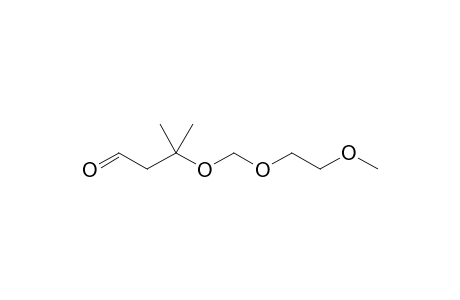 3-(2-Methoxyethoxymethoxy)-3-methyl-butyraldehyde