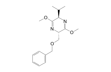 (3R,6S)-6-Benzyloxymethyl-3-isopropyl-2,5-dimethoxy-3,6-dihydropyrazine