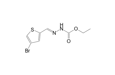 ethyl (2E)-2-[(4-bromo-2-thienyl)methylene]hydrazinecarboxylate