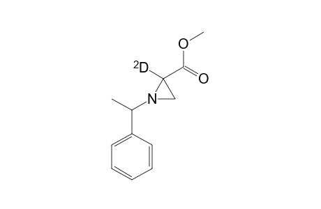 Methyl 1-(1-phenylethyl)-2-aziridinecarboxylate