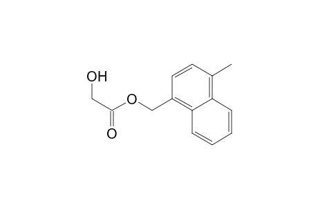 Acetic acid, hydroxy-, (4-methyl-1-naphthalenyl)methyl ester