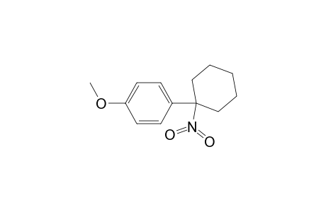 1-Nitro-1-(p-methoxyphenyl)cyclohexane