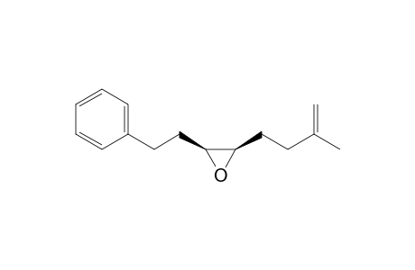 cis-3,4-Epoxy-7-methyl-1-phenyl-7-octene