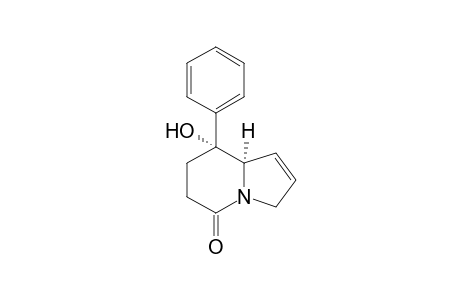 (8R,8aR)-8-hydroxy-8-phenyl-3,6,7,8a-tetrahydroindolizin-5-one