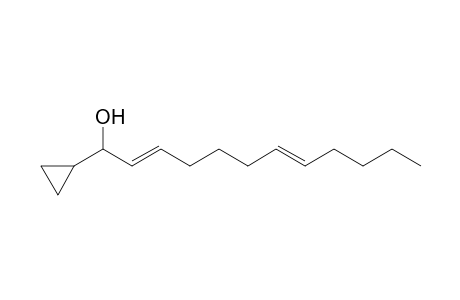 1-Cyclopropyl-2,7-dodecadien-1-ol