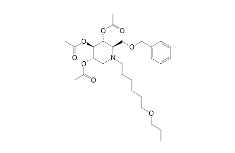 N-(7-OXADECYL)-2,3,4-TRI-O-ACETYL-6-O-BENZYL-1,5-DIDEOXY-1,5-IMINO-D-GLUCITOL