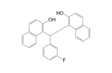1,1'-(m-fluorobenzylidene)di-2-naphthol