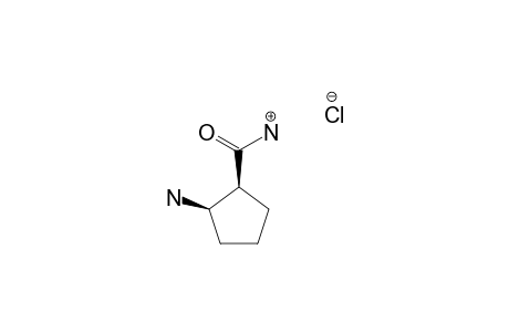 CIS-2-AMINOCYCLOPENTANECARBOXAMIDE-HYDROCHLORIDE