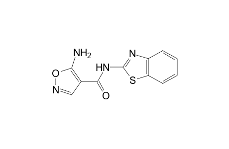 5-Amino-N-(benzothiazol-2-yl)isoxazole-4-carboxamide