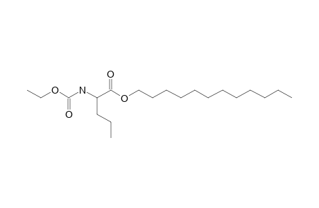 L-Norvaline, N-ethoxycarbonyl-, dodecyl ester