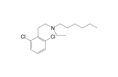 N,N-Ethyl-hexyl-2,6-dichlorophenethylamine