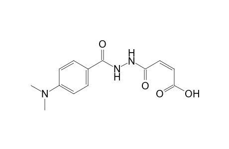 maleic acid, mono{2-[p-(dimethylamino)benzoyl]hydrazide