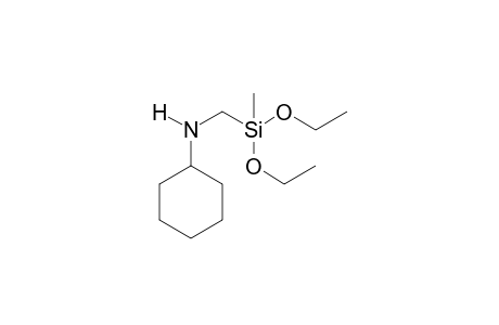 (N-Cyclohexylaminomethyl)methyldiethoxysilane