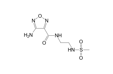 1,2,5-oxadiazole-3-carboxamide, 4-amino-N-[2-[(methylsulfonyl)amino]ethyl]-