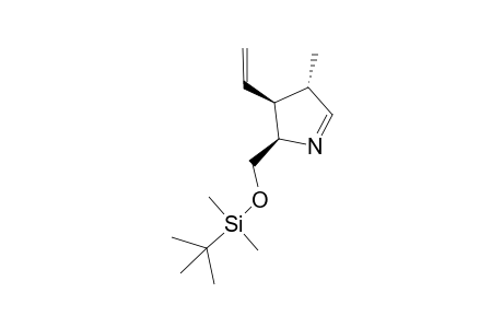 (2R,3S,4S)-2-tert-Butyldimethylsiloxymethyl-4-methyl-3-vinylpyrrolidine