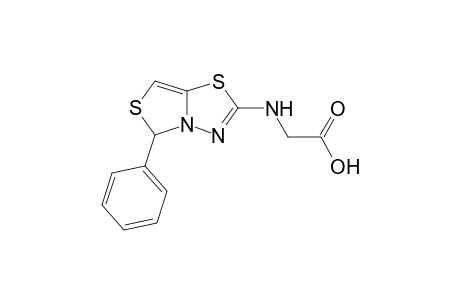 (5-Phenyl-5H-thiazolo[4,3-b][1,3,4]thiadiazol-2-yl)glycine