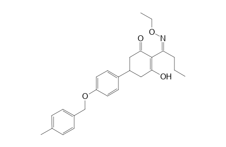 2-Cyclohexen-1-one, 2-[1-(ethoxyimino)butyl]-3-hydroxy-5-[4-[(4-methylphenyl)methoxy]phenyl]-
