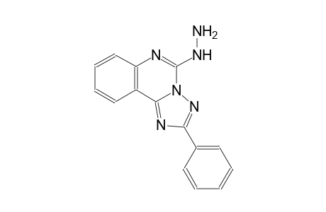 [1,2,4]triazolo[1,5-c]quinazoline, 5-hydrazino-2-phenyl-