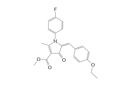 1H-pyrrole-3-carboxylic acid, 5-[(4-ethoxyphenyl)methylene]-1-(4-fluorophenyl)-4,5-dihydro-2-methyl-4-oxo-, methyl ester, (5E)-