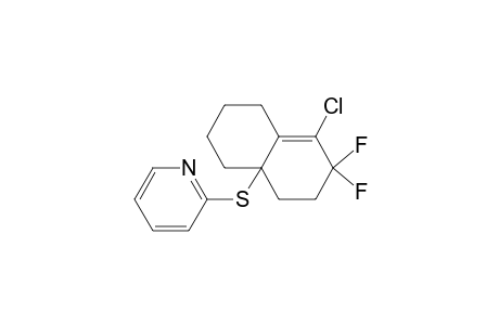 2-[(8-chloro-7,7-difluoro-1,2,3,4,5,6-hexahydronaphthalen-4a-yl)sulfanyl]pyridine