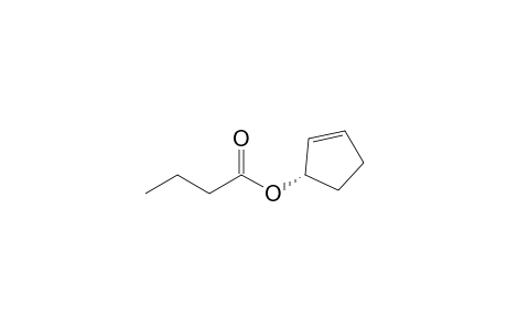 (S)-(-)-1-(butanoyloxy)-2-cyclopentene