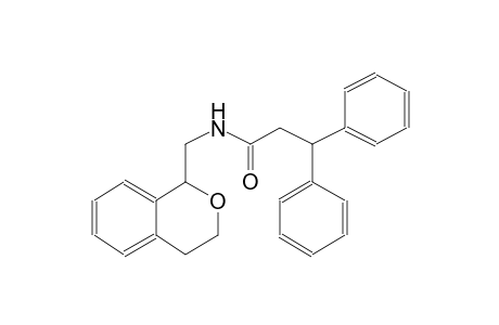 benzenepropanamide, N-[(3,4-dihydro-1H-2-benzopyran-1-yl)methyl]-beta-phenyl-