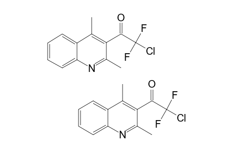3-CHLORODIFLUOROACETYL-2,4-DIMETHYL-QUINOLINE