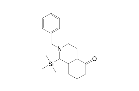 3-Benzyl-2-(trimethylsilyl)-3-azabicyclo[4.4.0]decan-7-one