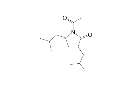 1-Acetyl-3,5-diisobutyl-2-oxopyrrolidine