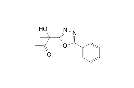 3-Hydroxy-3-(5-phenyl-1,3,4-oxadiazol-2-yl)butan-2-one