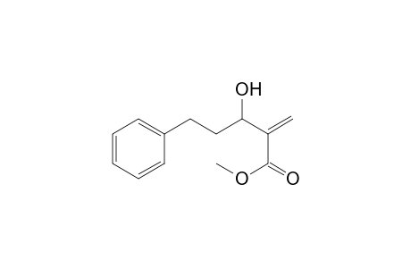 2-(1-hydroxy-3-phenyl-propyl)acrylic acid methyl ester