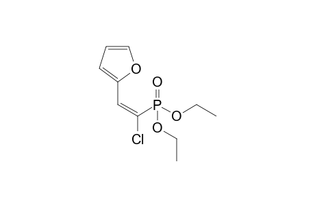 (E)-Diethyl 1-Chloro-2-(2'-furyl)ethenephosphonate