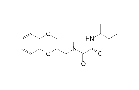 ethanediamide, N~1~-[(2,3-dihydro-1,4-benzodioxin-2-yl)methyl]-N~2~-(1-methylpropyl)-