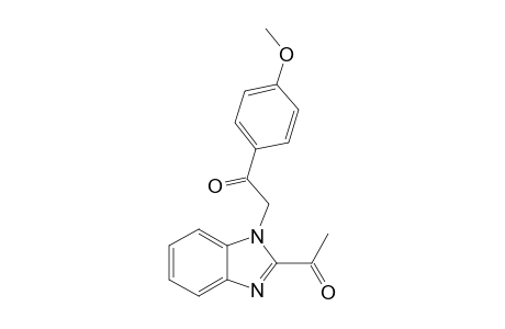 2-(2-Acetyl-1H-benzo[D]imidazol-1-yl)-1-(4-methoxyphenyl)ethanone