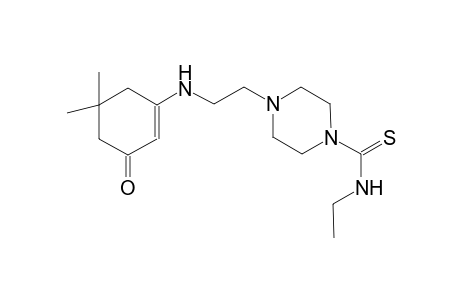 1-piperazinecarbothioamide, 4-[2-[(5,5-dimethyl-3-oxo-1-cyclohexen-1-yl)amino]ethyl]-N-ethyl-