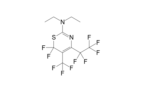 N,N-diethyl-6,6-bis(fluoranyl)-4-[1,1,2,2,2-pentakis(fluoranyl)ethyl]-5-(trifluoromethyl)-1,3-thiazin-2-amine