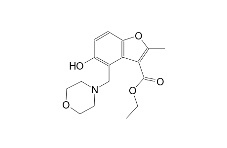 ethyl 5-hydroxy-2-methyl-4-(4-morpholinylmethyl)-1-benzofuran-3-carboxylate