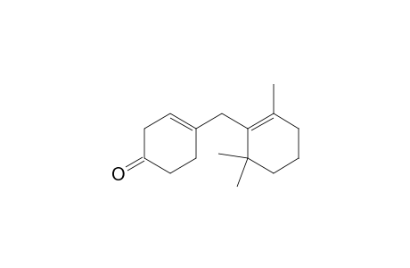 3-Cyclohexen-1-one, 4-[(2,6,6-trimethyl-1-cyclohexen-1-yl)methyl]-