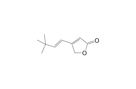 4((E)-3,3-dimethylbut-1-enyl)-5H-furan-2-one