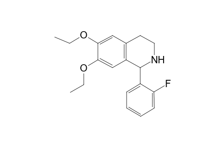 6,7-Diethoxy-1-(2-fluoro-phenyl)-1,2,3,4-tetrahydro-isoquinoline