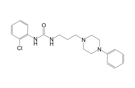 urea, N-(2-chlorophenyl)-N'-[3-(4-phenyl-1-piperazinyl)propyl]-