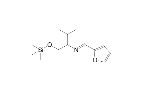 N-[(2-Furyl)methylene]valinol trimethylsilyl ether