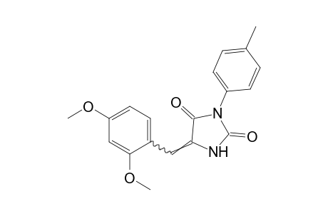5-(2,4-dimethoxybenzylidene)-3-p-tolylhydantoin