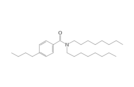 Benzamide, N,N-dioctyl-4-butyl-