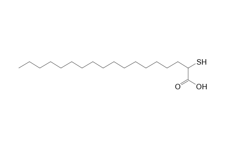 Octadecanoic acid, 2-mercapto-