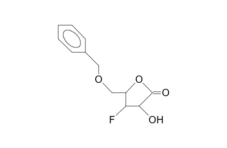 5-(Benzyloxymethyl)-4-fluoro-3-hydroxy-tetrahydro-furan-2-one