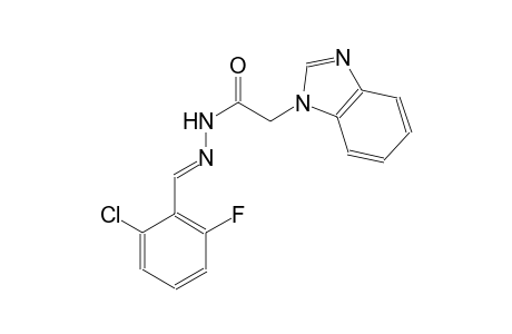 1H-benzimidazole-1-acetic acid, 2-[(E)-(2-chloro-6-fluorophenyl)methylidene]hydrazide